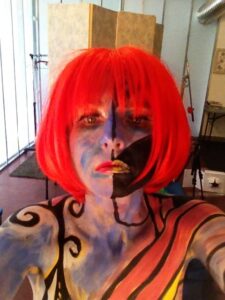 Tessa Lena is an artist whose activism extends to writing, blogging, musical performance, and graphic arts.